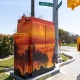 Mini Mural - Hollister at W. Little York