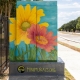 Mini Mural - W Mt Houston Rd at W Montgomery Rd