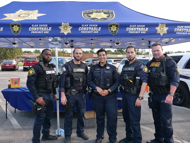 Constables at National Night Out