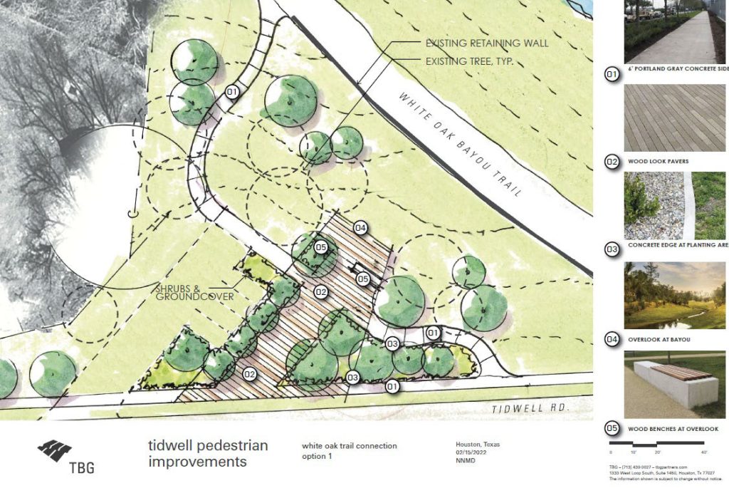 West Tidwell Road Trailhead - Draft Concept Example
