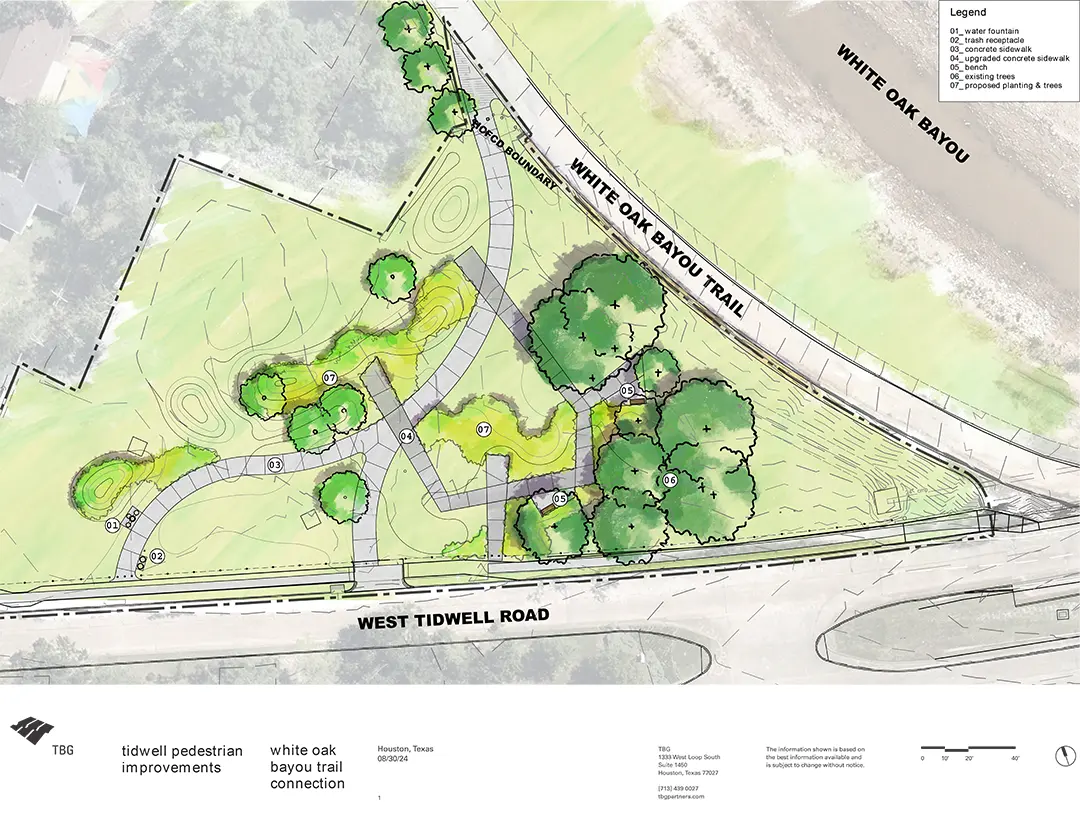 West Tidwell Road Trailhead Draft Concept Example